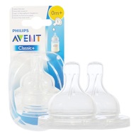 AVENT CLASSIC+ cumlík do antikolikovej fľaše 0M+