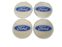 EMBLÉMY logo odznaky PRE NÁBOJE NÁLEPKY RÁFKY FORD 55mm strieborná