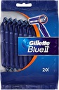 Balenie 20 holiacich strojčekov Gillette Blue II