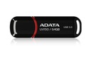 ADATA UV150 64GB PENDRIVE USB 3.0 90Mb/s červená/čierna