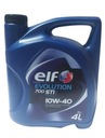 ELF EVOLUTION 700 STI OIL 10W40 4L FILTRE