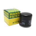 MANN OLEJOVÝ FILTER W712/80 VÝMENNÝ OP532/2 OC981