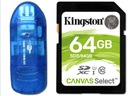 KINGSTON SD VIDEO karta 64 GB TRIEDA 10 UHS + USB