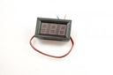 Panelový voltmeter 3-30V DC LED zelená