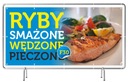 REKLAMNÝ banner 2,5x1,2m - Reštaurácia Fish Fry