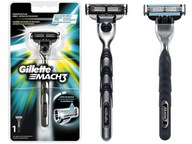 Holiaci strojček GILLETTE MACH s 3 kazetami