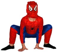 OUTFIT SPIDERMAN KOSTÝM SPIDERMAN 4-6 rokov M