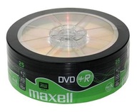 Maxell DVD+R disky 4,7 GB x 16 ks 25 SPOĽAHLIVÝCH