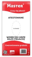 Vrecúška na raňajky z HDPE fólie 18x4x35 Strong