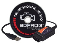 Diagnostické rozhranie OBDII ELM327 USB PL SDPROG