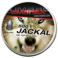 UMAREX JACKAL pelety 4,5 mm, VEĽMI OSTRÉ, vrúbkované