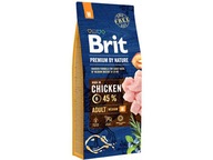 BRIT Premium by Nature Adult M (stredná) 8 kg