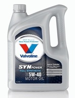 OLEJ VALVOLINE SynPower 5W40 4L FILTRE LACNO VYSOKÉ!