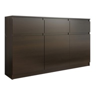 KOMODA 98CM SKRIŇA 3 ZÁSUVKY WENGE VÝROBCA PL