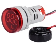 LED ampérmeter 28 mm 0-100A červený meter (4550