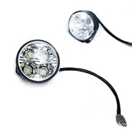 DRL DAYLIGHT LIGHTS 7CM LED VEĽMI SILNÉ okrúhle