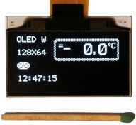 ART Nový OLED 128x64 3V SPD0301 I2C SPI 1,5 palca