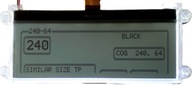 ART LCD grafický 240x64-A COG LED K/W 3,3V