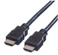 HDMI VYSOKORÝCHLOSTNÝ KÁBEL S ETHERNETOM ČIERNY FULL HD 5M