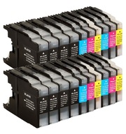 20x atramentové kazety pre Brother DCP-J525W DCP-J725DW