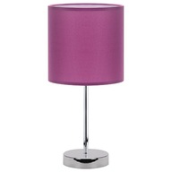 Stolná lampa Ideus fialová/chróm Agnes E14 do 40W