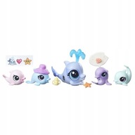 LITTLEST PET SHOP LPS 5 POSTAVIČKÁCH DELFÍNOV