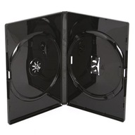 AMARAY BLACK boxy na 2 x DVD 10 kusov 14mm