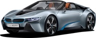 NÁLEPKY na stenu autá BMW i8 100x39 cm