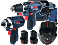 GSR 12V-15 + GDR 12V-105 BOSCH 2x2,0Ah L-BOXX