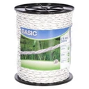 BASIC lano 200m, 6mm, 2 x 0,5mm biele