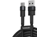 Kábel TOOCKI FAST USB-C Type-C PD QC 3.0 200cm