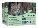 Bozita Cat Multibox Mäso Fish JELLY 12x85g