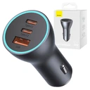 BASEUS NABÍJAČKA DO AUTO USB/2xUSB-C RÝCHLA