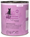 Catz Finefood N.11 jahňacina a králik 800g