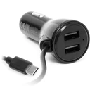 NABÍJAČKA DO AUTO – USB TYP-C + 2 X USB – 4A