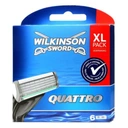 6 x NÁSTROJE WILKINSON QUATTRO STROJ