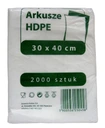 HDPE list 30x40cm 2000 ks