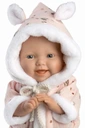 Bábika Llorens Mini Baby Girl Soft 63302 31 cm