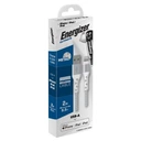 Energizer Ultimate USB-A na Lightning MFi prepojovací kábel 2m biely