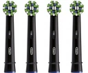 4x BRAUN ORAL-B CROSS ACTION MAXI BLACK TIP