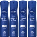 NIVEA Antiperspirant Protect & Care 4*150 ml