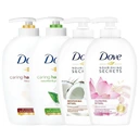 Dove Výživné tekuté mydlo MIX Set 4x 250ml