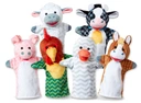 Zahrajte sa s bábkami Animals Farm MelissaandDoug