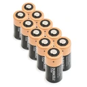 10x Duracell CR123 CR123A DL123 3V lítiová batéria