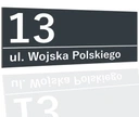 ADRESA Tabuľka ANTRACITOVÁ 45x20 ulica Číslo domu