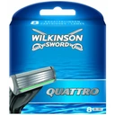 8x WILKINSON Quattro Cutter Refills Men