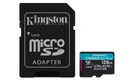 KINGSTON microSDXC Canvas Go Plus 128GB + adaptér