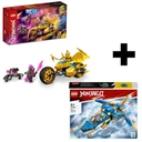 LEGO NINJAGO GOLDEN DRAGON MOTORCYCLE JAYA 71768 +LEGO 71784 DARČEKOVÝ SET