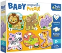 Puzzle Baby progressive Safari Trefl 2+