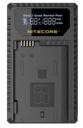 NITECORE USB nabíjačka pre batérie NIKON MB-D14 MB-N11 MB-N10 MH-25a